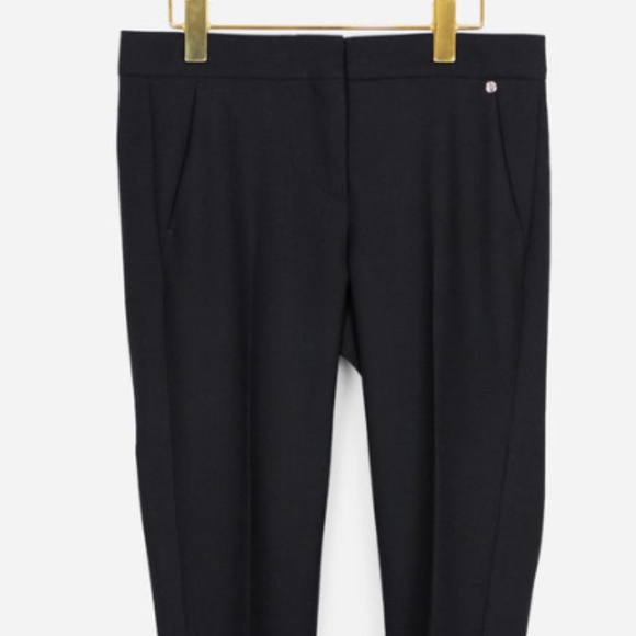 MaxMara Black slim tailored trousers - Picture 1 of 5